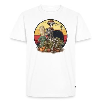 gardener, garden plants, funny gardener, - Men's Premium Organic T-Shirt - white - Front - Nico (187cm)