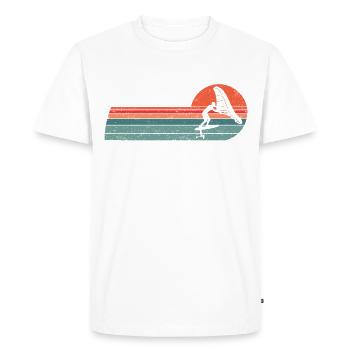 Wingfoil Surfer Wingfoiling Hydrofoil Kitefoil - Men's Premium Organic T-Shirt - white - Front - Nico (187cm)