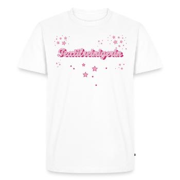 Nettoyant textile pour cadeau de fin d’études de blanchisserie - T-shirt Premium bio Homme - blanc - Devant - Nico (187cm)