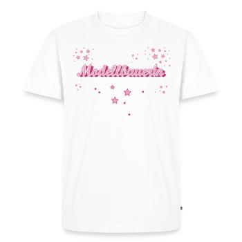 Créateur de modèles de cadeaux de graduation technique - T-shirt Premium bio Homme - blanc - Devant - Nico (187cm)