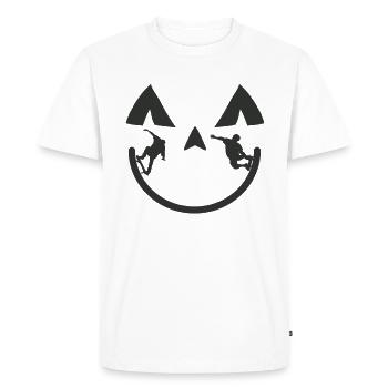 Skateboard Skater Ramp Skateboarding - Men's Premium Organic T-Shirt - white - Front - Nico (187cm)