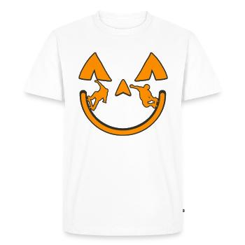 Skateboard Skater Ramp Skateboarding - Men's Premium Organic T-Shirt - white - Front - Nico (187cm)