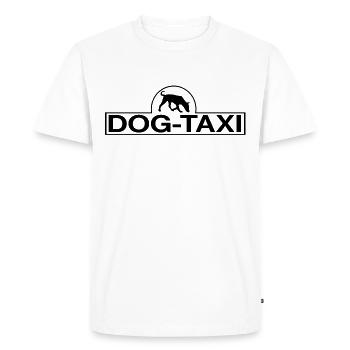 Dog dogs pooch stickers - Men's Premium Organic T-Shirt - white - Front - Nico (187cm)