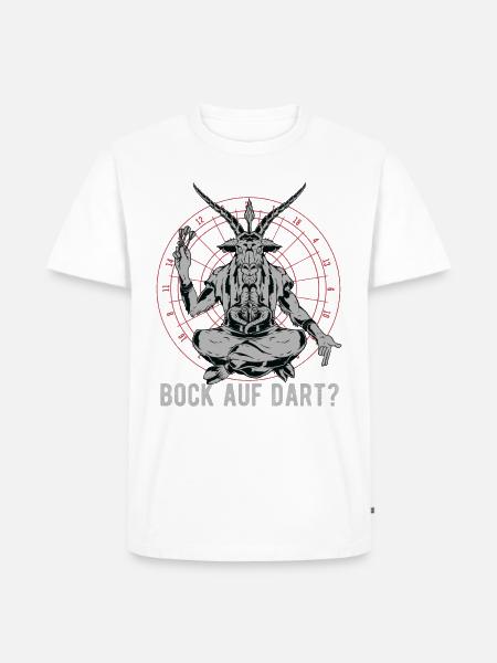 Bock darts darts funny darts - Men's Premium Organic T-Shirt - 
