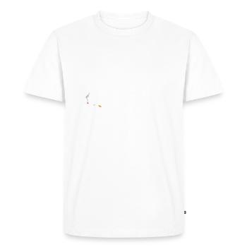 Techno Nun I Believe In Techno - Men's Premium Organic T-Shirt - white - Front - Nico (187cm)