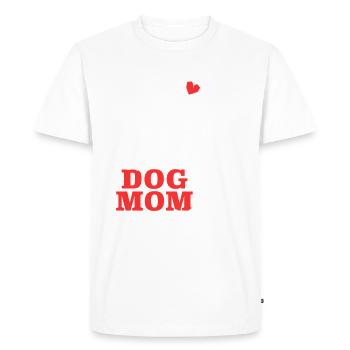Best Pomeranian Mom Pomeranian - Men's Premium Organic T-Shirt - white - Front - Nico (187cm)
