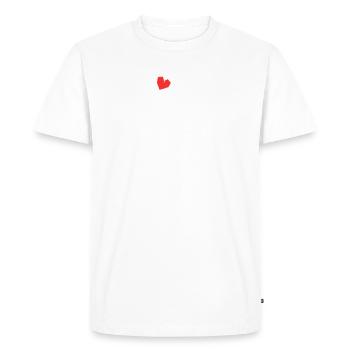 Rottweiler Mignon Rottweiler Amour Rottweiler - T-shirt Premium bio Homme - blanc - Devant - Nico (187cm)