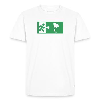 Retraite En Thaïlande Voyage Amour Thaïlandais - T-shirt Premium bio Homme - blanc - Devant - Nico (187cm)
