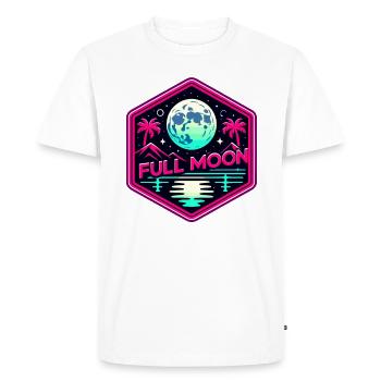 Thaïlande Koh Phangan Full Moon Party - T-shirt Premium bio Homme - blanc - Devant - Nico (187cm)