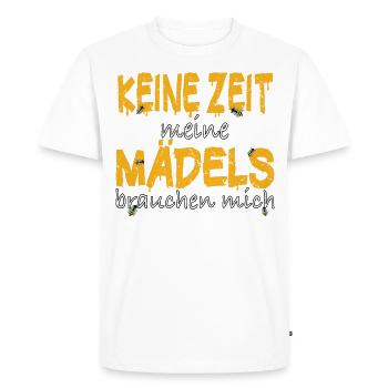 Apiculture Apiculteur Marchand de miel Zeidler Bienen - T-shirt Premium bio Homme - blanc - Devant - Nico (187cm)
