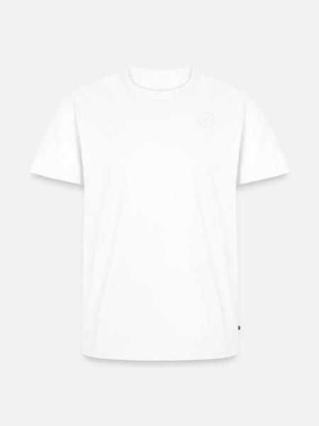 Der Krieger - Männer Premium Bio T-Shirt - Weiß