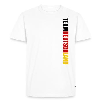 TEAM GERMANY - TEAM - PARTICIPANTS - GER - Men's Premium Organic T-Shirt - white - Front - Nico (187cm)