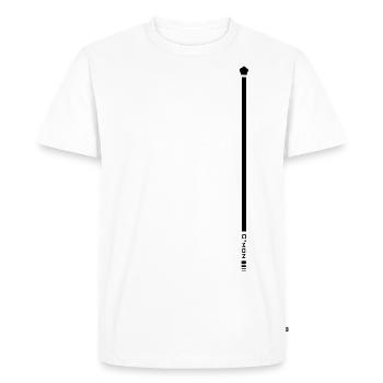 C'MON - Come On T-SHIRT - T-shirt Premium bio Homme - blanc - Devant - Nico (187cm)