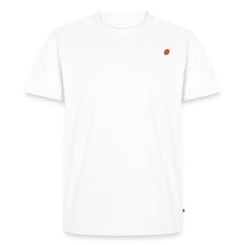 Japanese Flag with Name - Men's Premium Organic T-Shirt - white - Front - Nico (187cm)