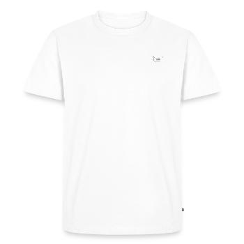 Game Master Screen - Men's Premium Organic T-Shirt - white - Front - Nico (187cm)