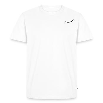 ichtus - T-shirt Premium bio Homme - blanc - Devant - Nico (187cm)