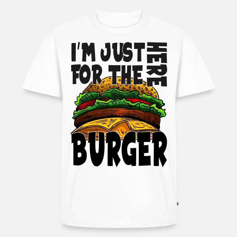 Burger - Männer Premium Bio T-Shirt - undefined