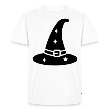 Magic Hat - Men's Premium Organic T-Shirt - white - Front - Nico (187cm)