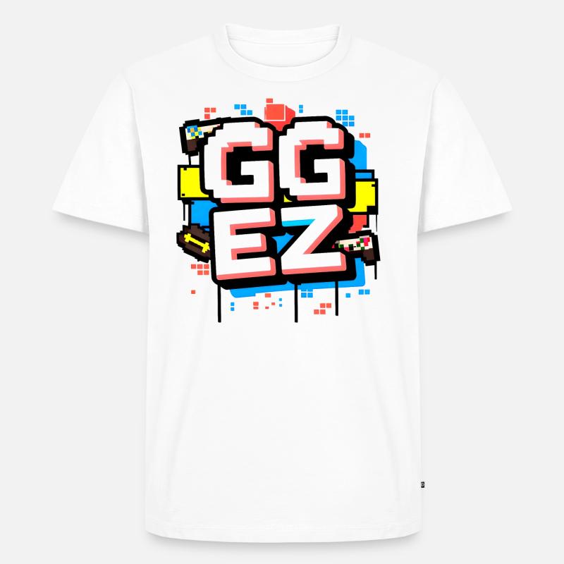 GG EZ - Männer Premium Bio T-Shirt - Weiß