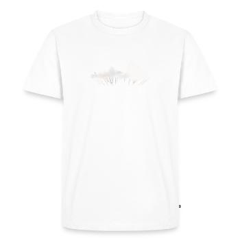 skydiving gift skydive - T-shirt Premium bio Homme - blanc - Devant - Nico (187cm)