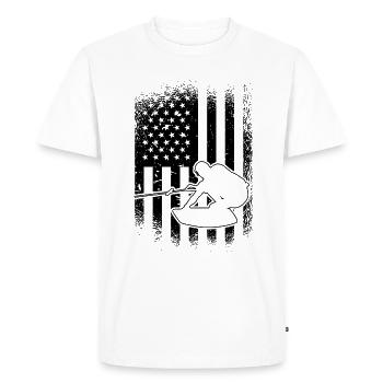 Wakeboard Wakeboarding Wakeboarder Idée Cadeau - T-shirt Premium bio Homme - blanc - Devant - Nico (187cm)