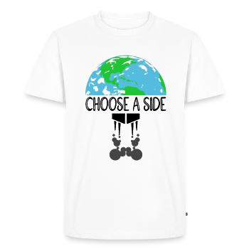Nature Conservation Climate Conservationists Sea - Men's Premium Organic T-Shirt - white - Front - Nico (187cm)