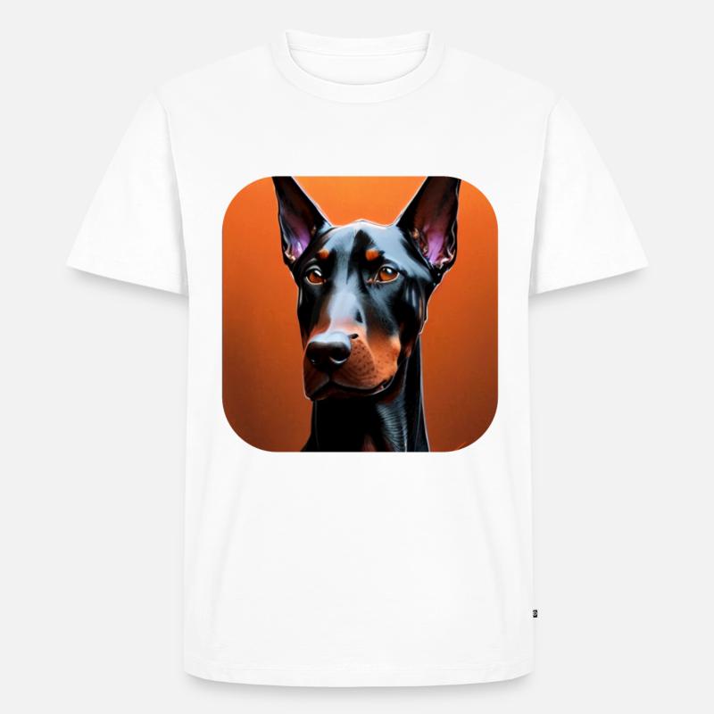 Dobermann - Männer Premium Bio T-Shirt - undefined