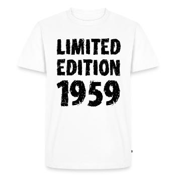 1959 Édition limitée 64th Birthday Gift Fun - T-shirt Premium bio Homme - blanc - Devant - Nico (187cm)