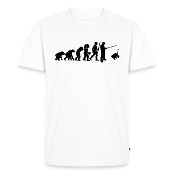 RC Car Evolution Retro Radio Controlled RC Racer - Men's Premium Organic T-Shirt - white - Front - Nico (187cm)