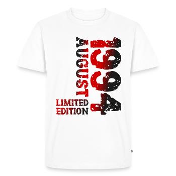 1994 August Limited Edition 29th Birthday Outfit - Men's Premium Organic T-Shirt - white - Front - Nico (187cm)