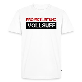 Bière Booze Chemise Femmes Hommes Célébrer Partenaire Look - T-shirt Premium bio Homme - blanc - Devant - Nico (187cm)