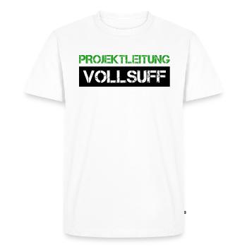 Bière Booze Chemise Femmes Hommes Célébrer Partenaire Look - T-shirt Premium bio Homme - blanc - Devant - Nico (187cm)