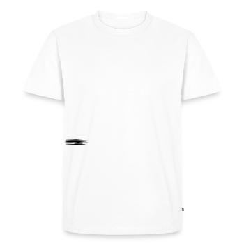 coeur Spades transversale de diamant - jeu de - T-shirt Premium bio Homme - blanc - Devant - Nico (187cm)
