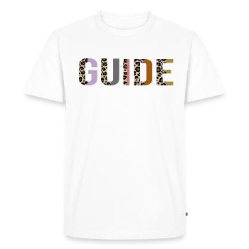 Guide - Men's Premium Organic T-Shirt - white - Front - Nico (187cm)