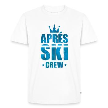 Équipe de ski Apres - T-shirt Premium bio Homme - blanc - Devant - Nico (187cm)
