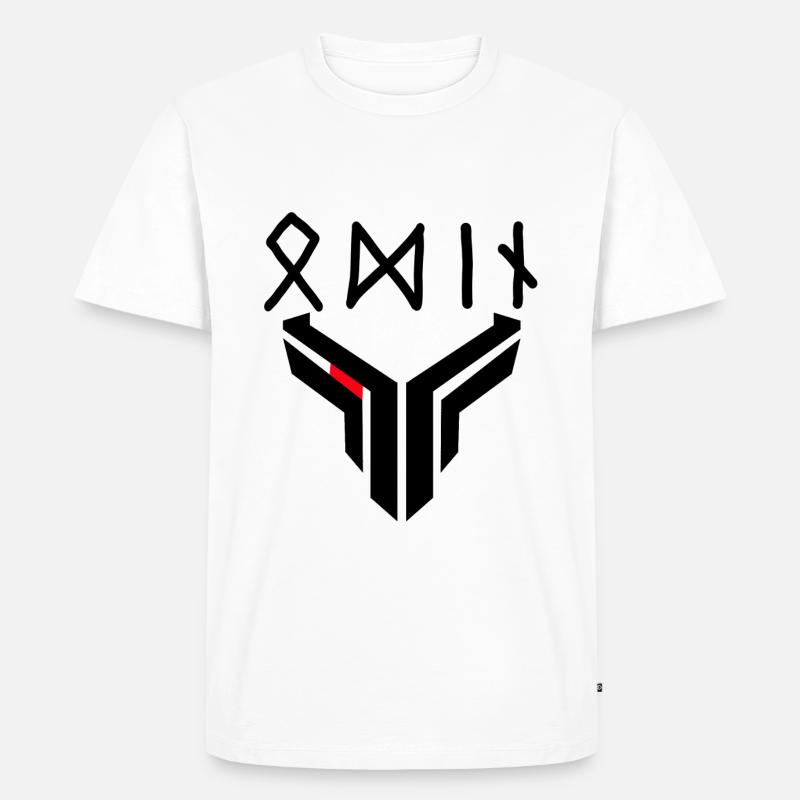 odin allvater - Männer Premium Bio T-Shirt - Weiß