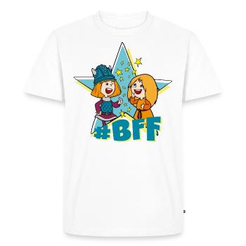 Vicky The Viking Ylvi Best Friends - Men's Premium Organic T-Shirt - white - Front - Nico (187cm)