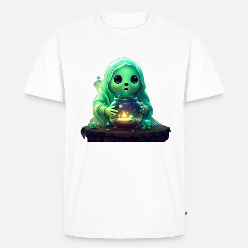 Bild 2 - Männer Premium Bio T-Shirt - Weiß