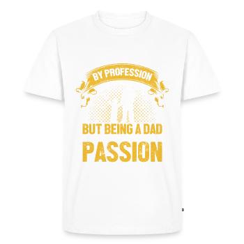 Médecin Médecin Médecin spécialiste Médecin - T-shirt Premium bio Homme - blanc - Devant - Nico (187cm)