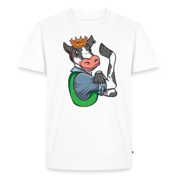 Agriculture Agriculture - T-shirt Premium bio Homme - blanc - Devant - Nico (187cm)