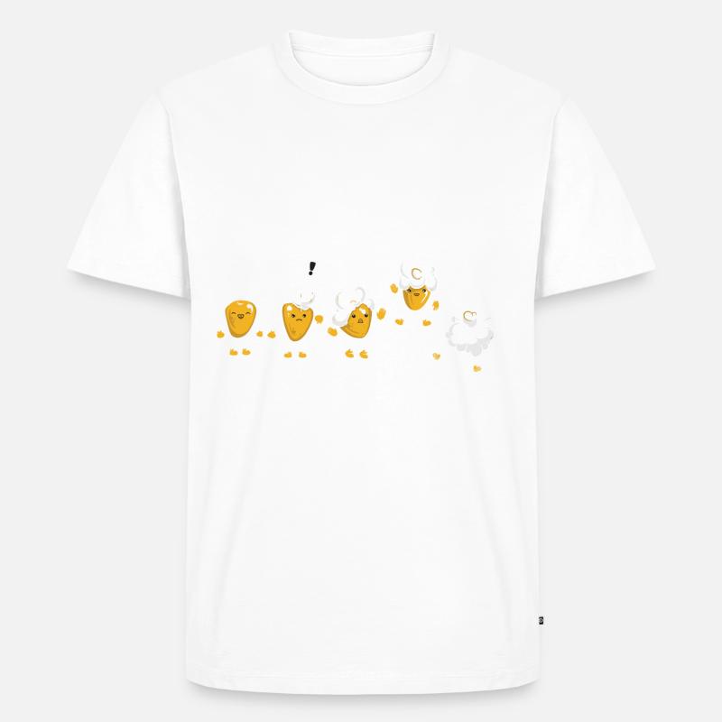 Popcorn - Männer Premium Bio T-Shirt - undefined