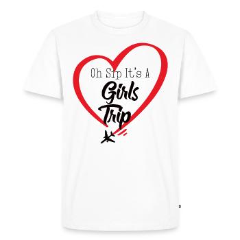 Girls Weekend Women Girls Trip - Men's Premium Organic T-Shirt - white - Front - Nico (187cm)