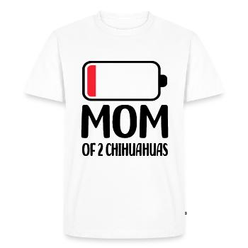 Chihuahua Gifts for Chihuahua Lovers Dogs - Men's Premium Organic T-Shirt - white - Front - Nico (187cm)