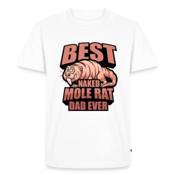 Sand puppy - Men's Premium Organic T-Shirt - white - Front - Nico (187cm)