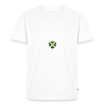 Beach Point Yacht Club Cape Town - T-shirt Premium bio Homme - blanc - Devant - Nico (187cm)