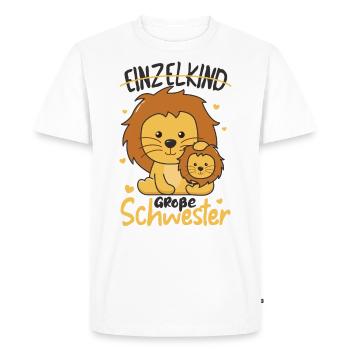 I'm going to be big sister 2022 for siblings - Men's Premium Organic T-Shirt - white - Front - Nico (187cm)