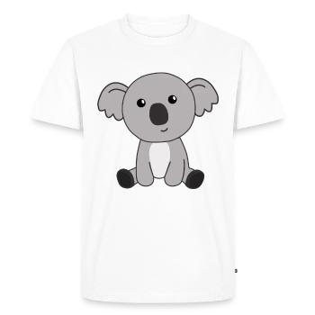 Koala mignon animaux mignons pour les enfants mignons - T-shirt Premium bio Homme - blanc - Devant - Nico (187cm)