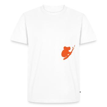 Petit Héros - Mignon Animal Koala - T-shirt Premium bio Homme - blanc - Devant - Nico (187cm)