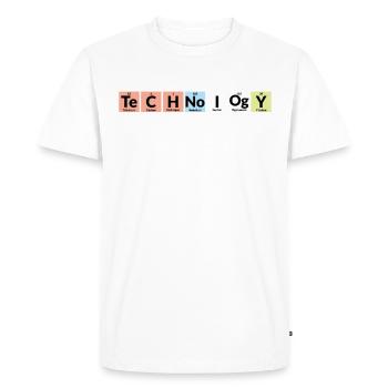 Best Technology Teacher Ever - Men's Premium Organic T-Shirt - white - Front - Nico (187cm)