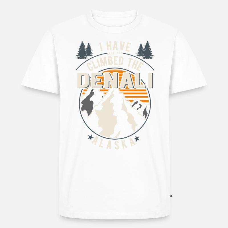 Wanderer - Kletterer Wandern Denali - Männer Premium Bio T-Shirt - undefined